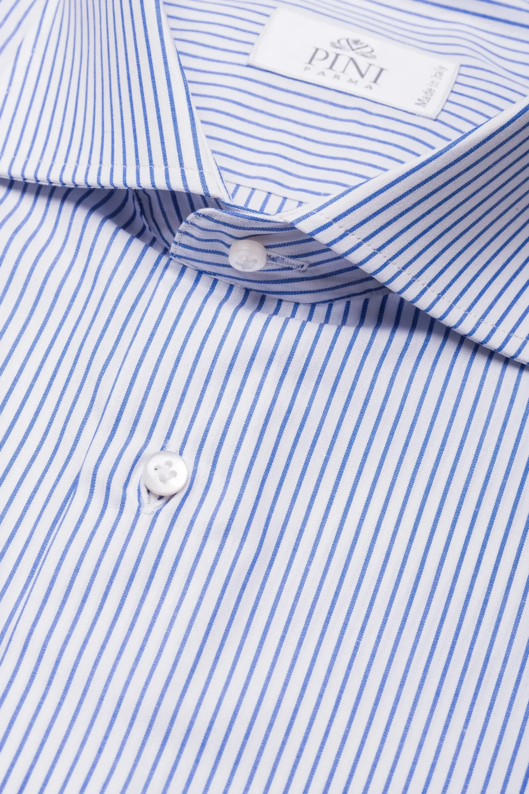 Pini Parma Avio Striped Shirt - Made In Italy Best
