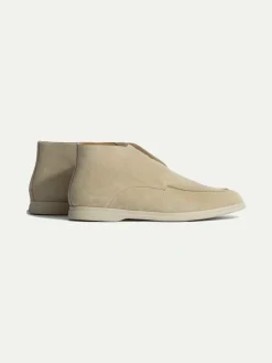 Pini Parma Beige Polacchino - Made In Italy Flash Sale