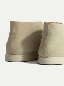 Pini Parma Beige Polacchino - Made In Italy Flash Sale