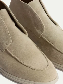 Pini Parma Beige Polacchino - Made In Italy Flash Sale