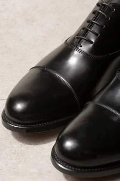 Pini Parma Black Tuxedo Oxfords - Made In Italy Best Sale