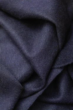 Pini Parma Blue Cashmere Scarf - Made In Italy Cheap