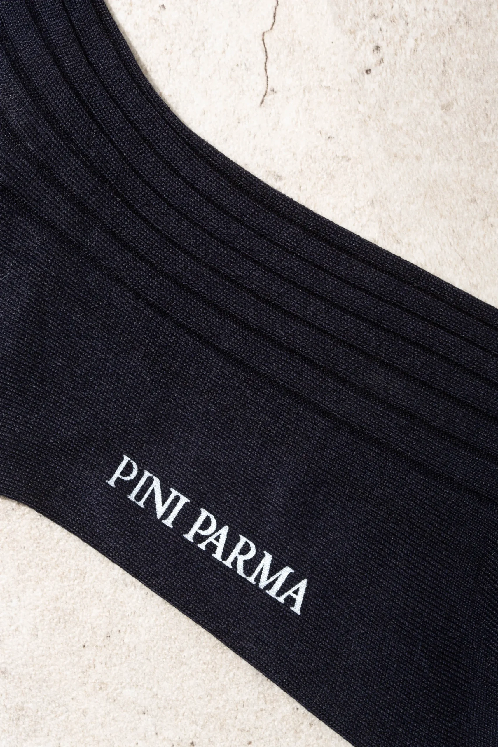 Pini Parma Blue Long Socks - Made In Italy Cheap