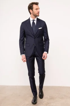 Pini Parma Blue Suit "Soragna Capsule Collection" - Made In Italy Best Sale
