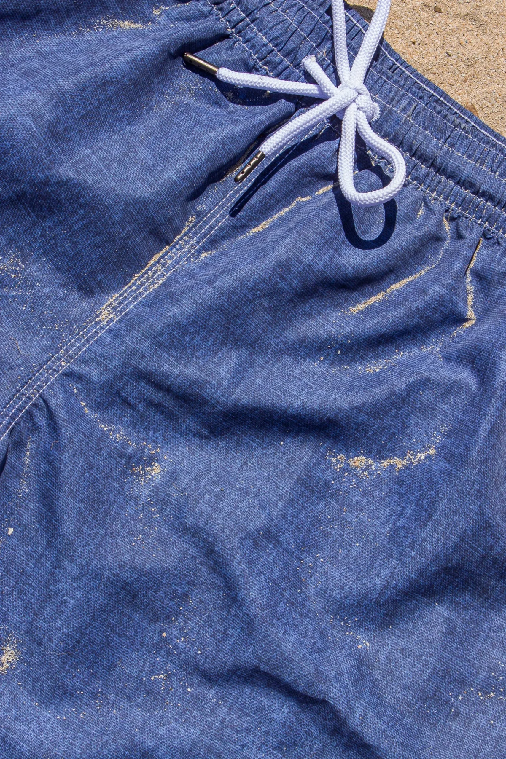 Pini Parma Blue Swim Shorts - Made In Italy Discount