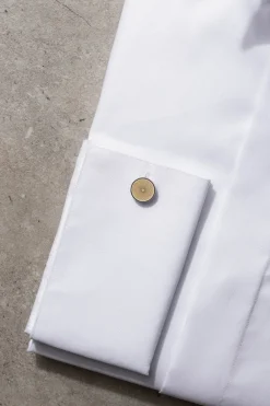 Pini Parma Champagne Cufflinks - Made In Italy New