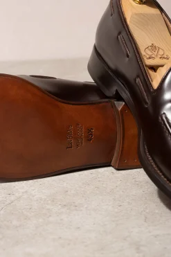 Pini Parma Dark Brown Tassel Loafers - Made In Italy New