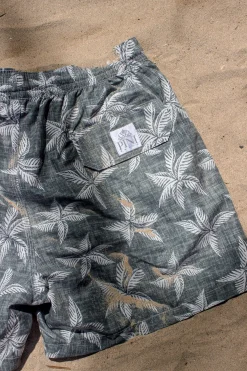 Pini Parma Green Swim Shorts - Made In Italy Fashion