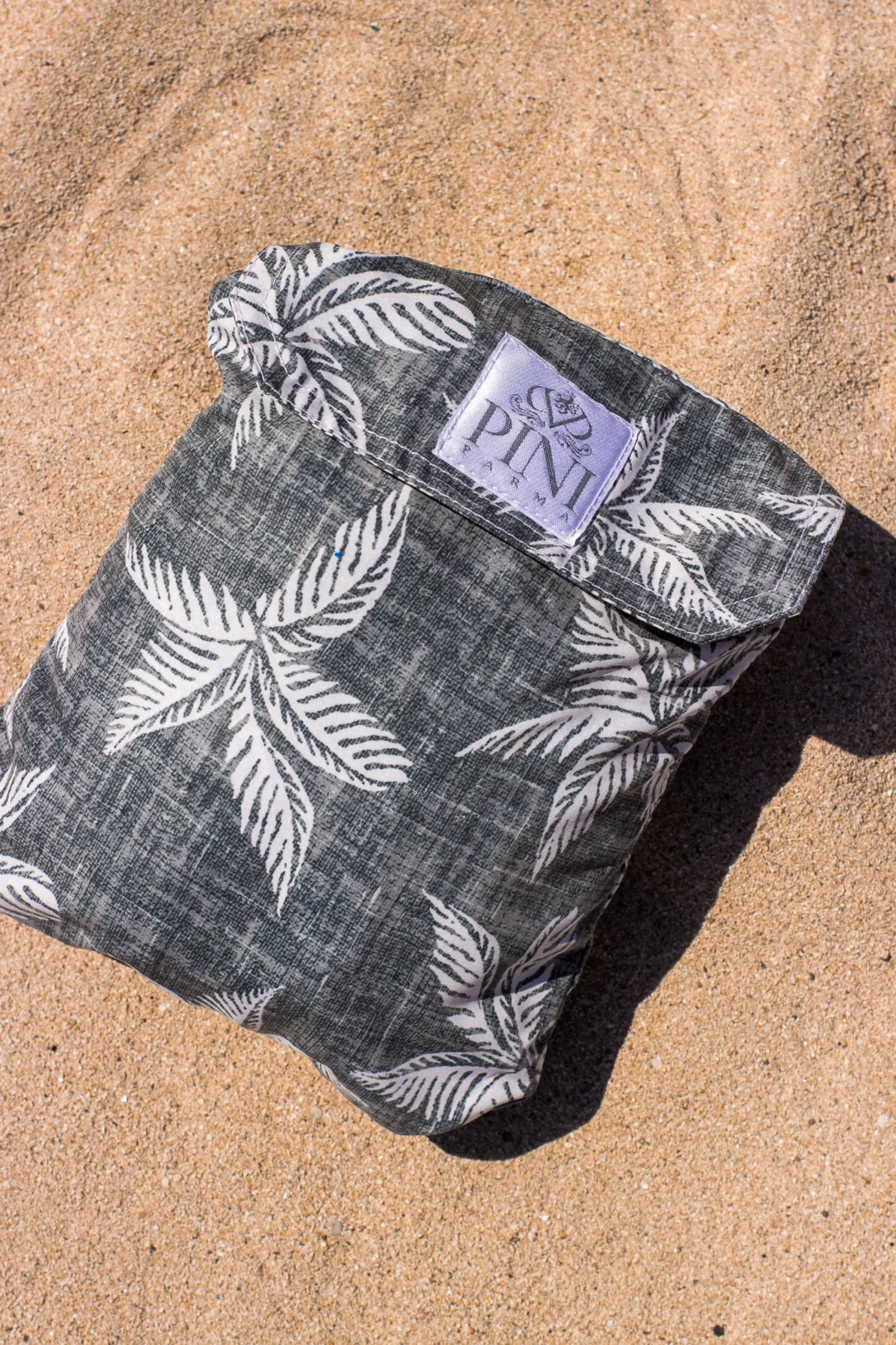 Pini Parma Green Swim Shorts - Made In Italy Fashion