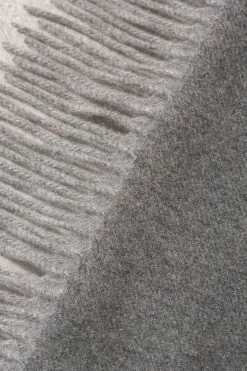 Pini Parma Grey Cashmere Scarf - Made In Italy Cheap