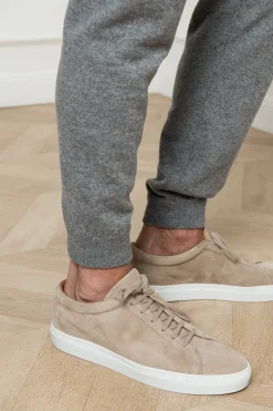 Pini Parma Grey Leisure Joggers - Made In Italy Sale