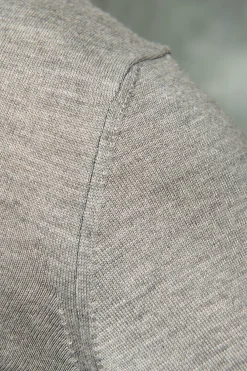 Pini Parma Grey Merino Turtleneck – Made In Italy Online