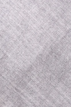 Pini Parma Light Grey Flannel Tie - Hand Made In Italy Best Sale