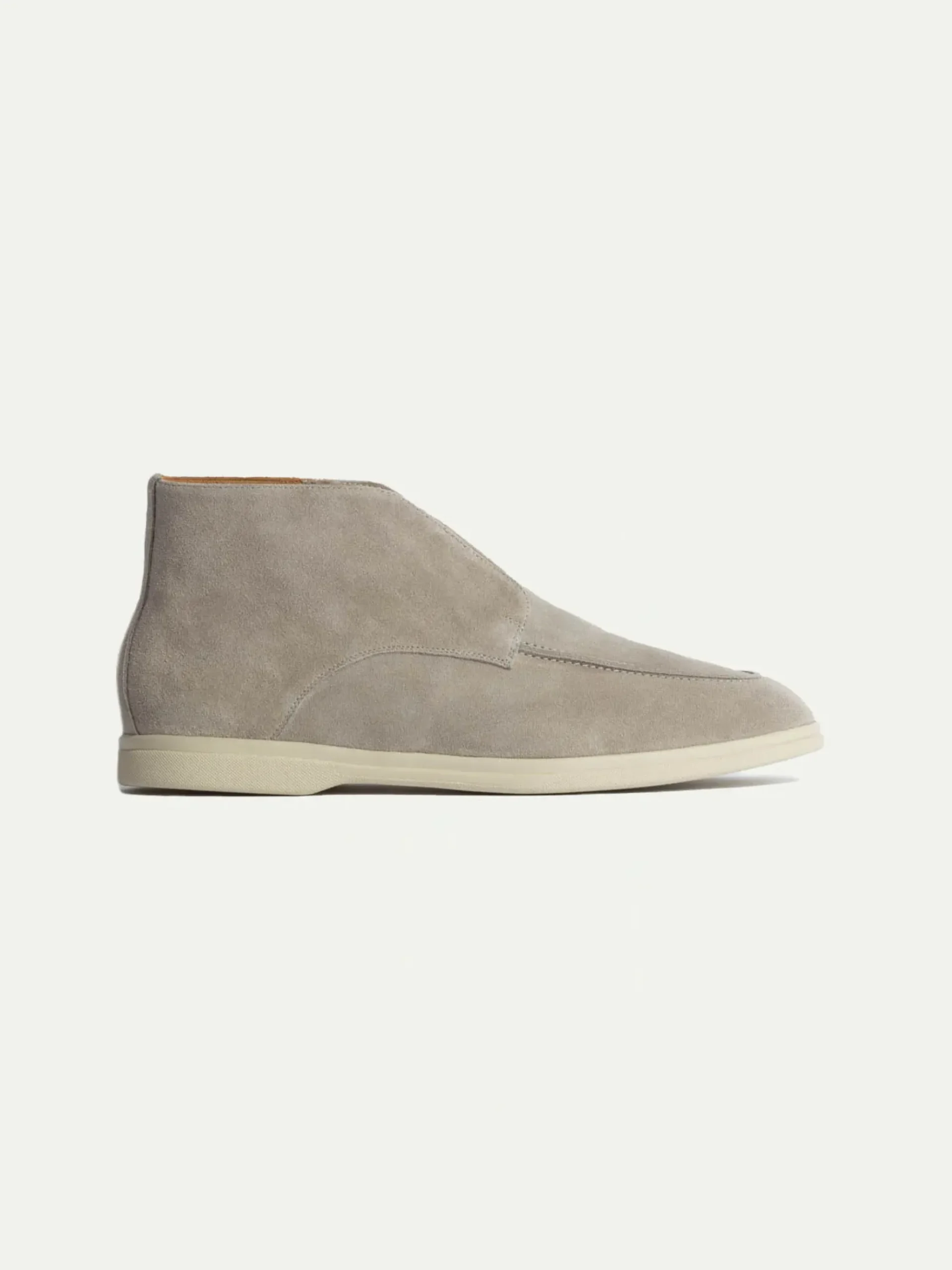 Pini Parma Light Grey Polacchino - Made In Italy Flash Sale