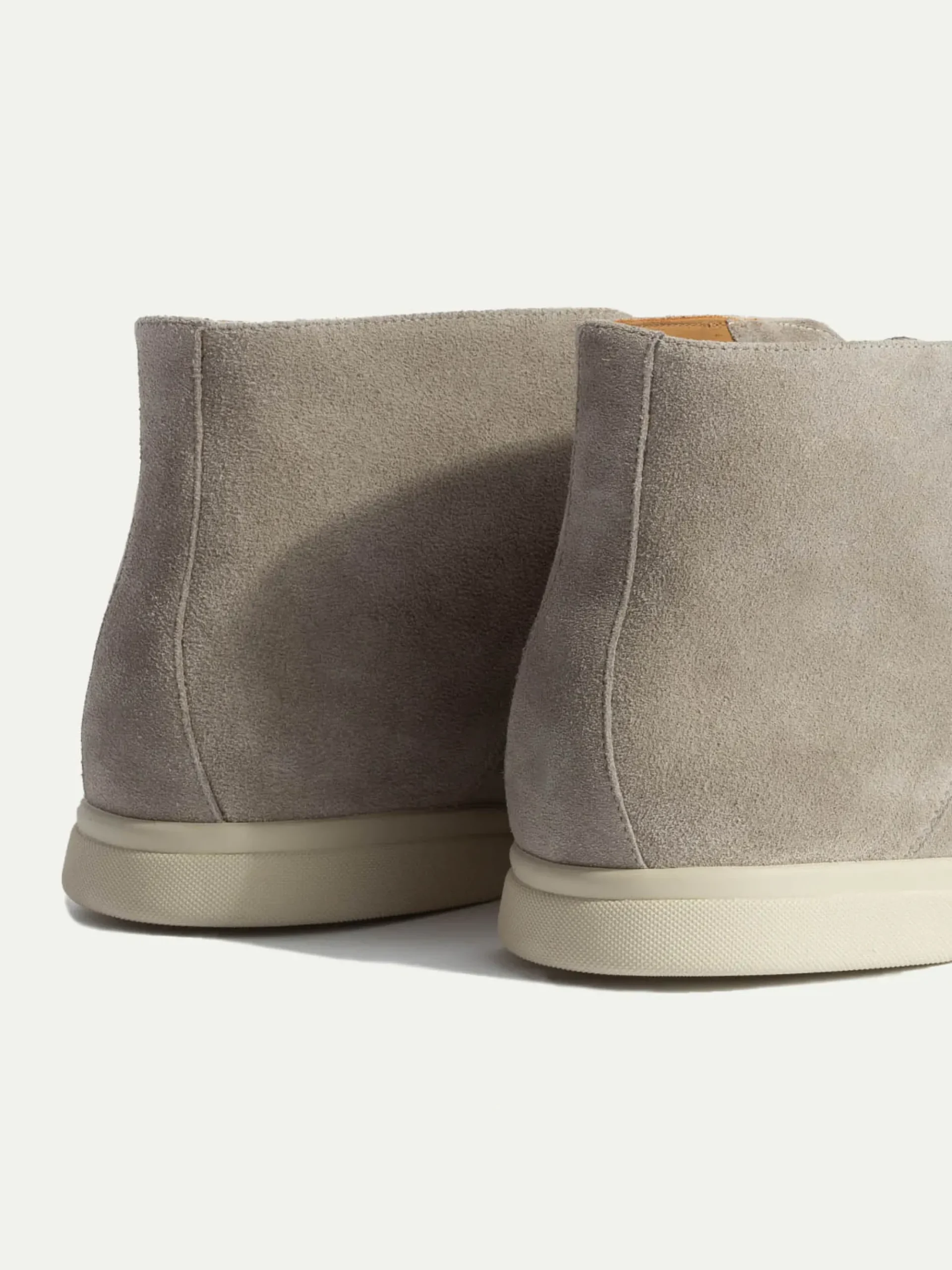 Pini Parma Light Grey Polacchino - Made In Italy Flash Sale