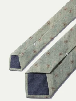 Pini Parma Mint Fancy Tie - Made In Italy New