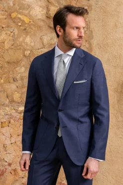 Pini Parma Royal Blue Suit - Made In Italy Flash Sale