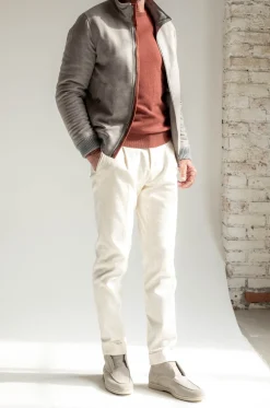 Pini Parma Rusty Cashmere Round Neck – Made In Italy Best