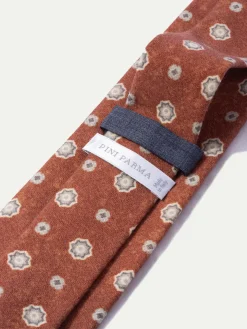 Pini Parma Rusty Fancy Tie - Made In Italy Fashion
