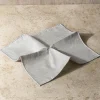 Pini Parma Sage Reversible Pocket Square - Made In Italy Store