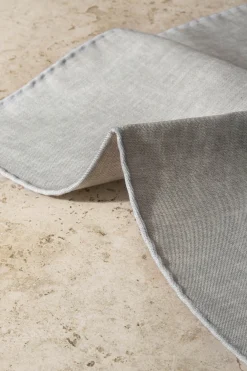 Pini Parma Sage Reversible Pocket Square - Made In Italy Store
