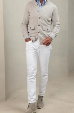 Pini Parma Stone Cashmere Knitted Bomber – Made In Italy Shop
