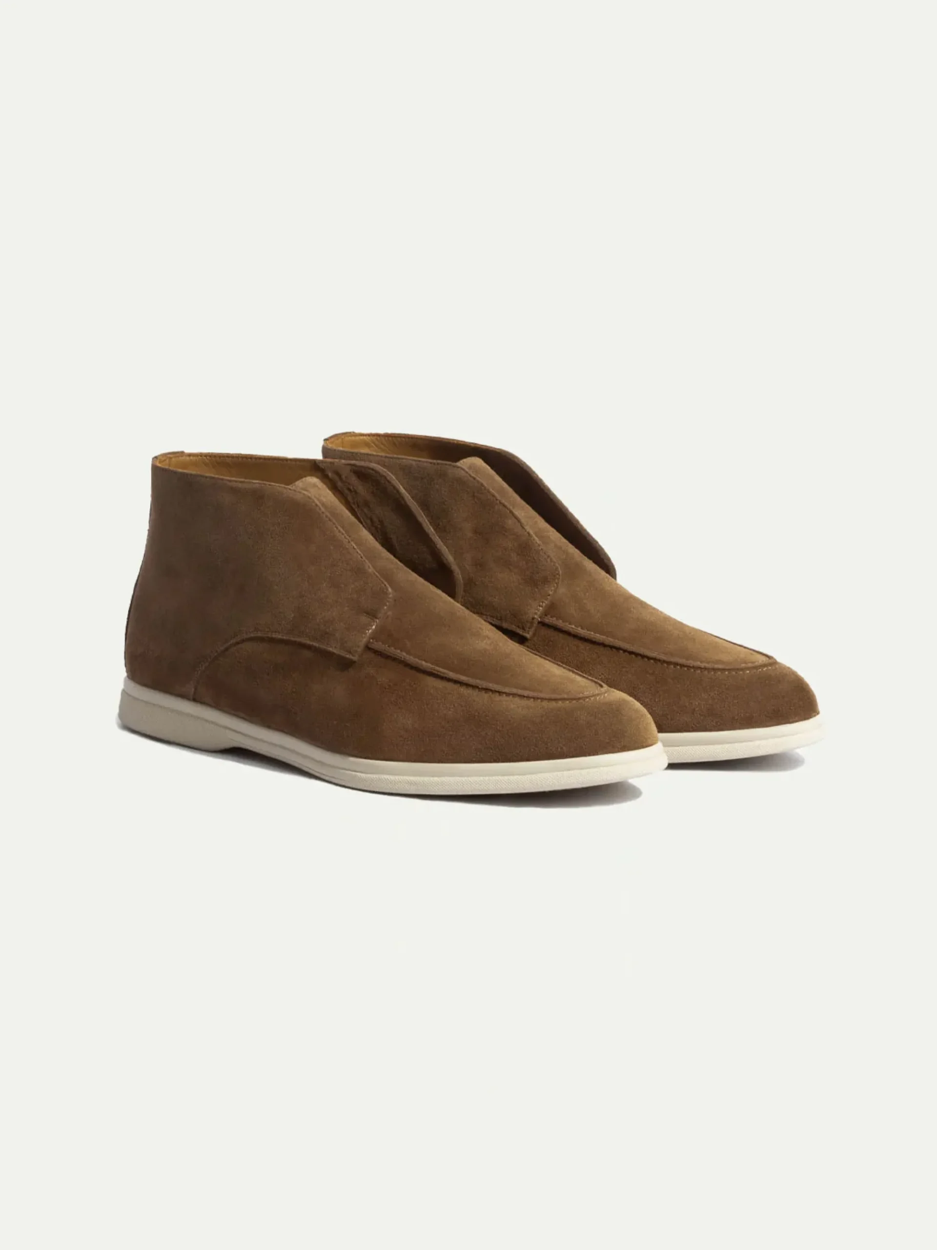 Pini Parma Taupe Polacchino - Made In Italy Outlet
